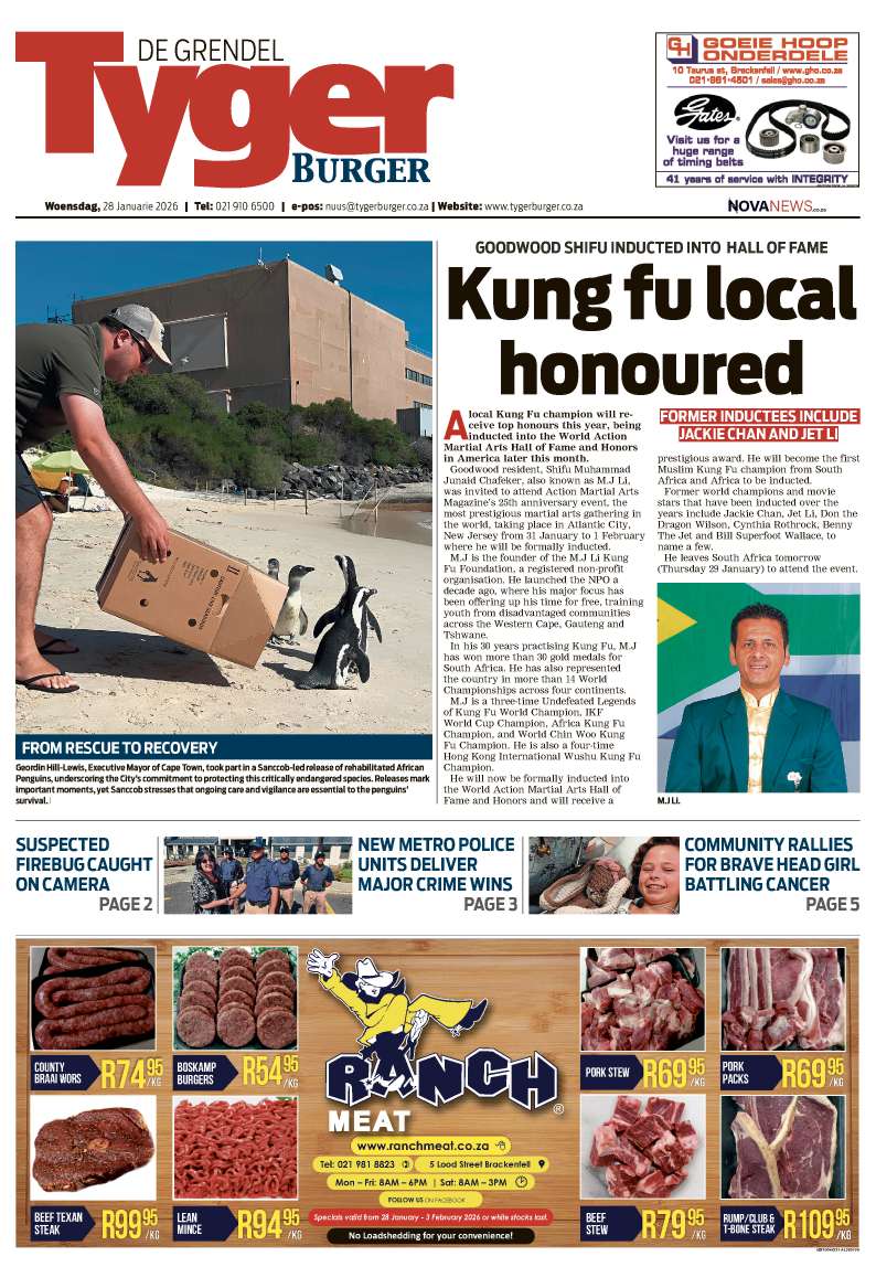 TygerBurger | De Grendel | E-Edition | 28 January 2026