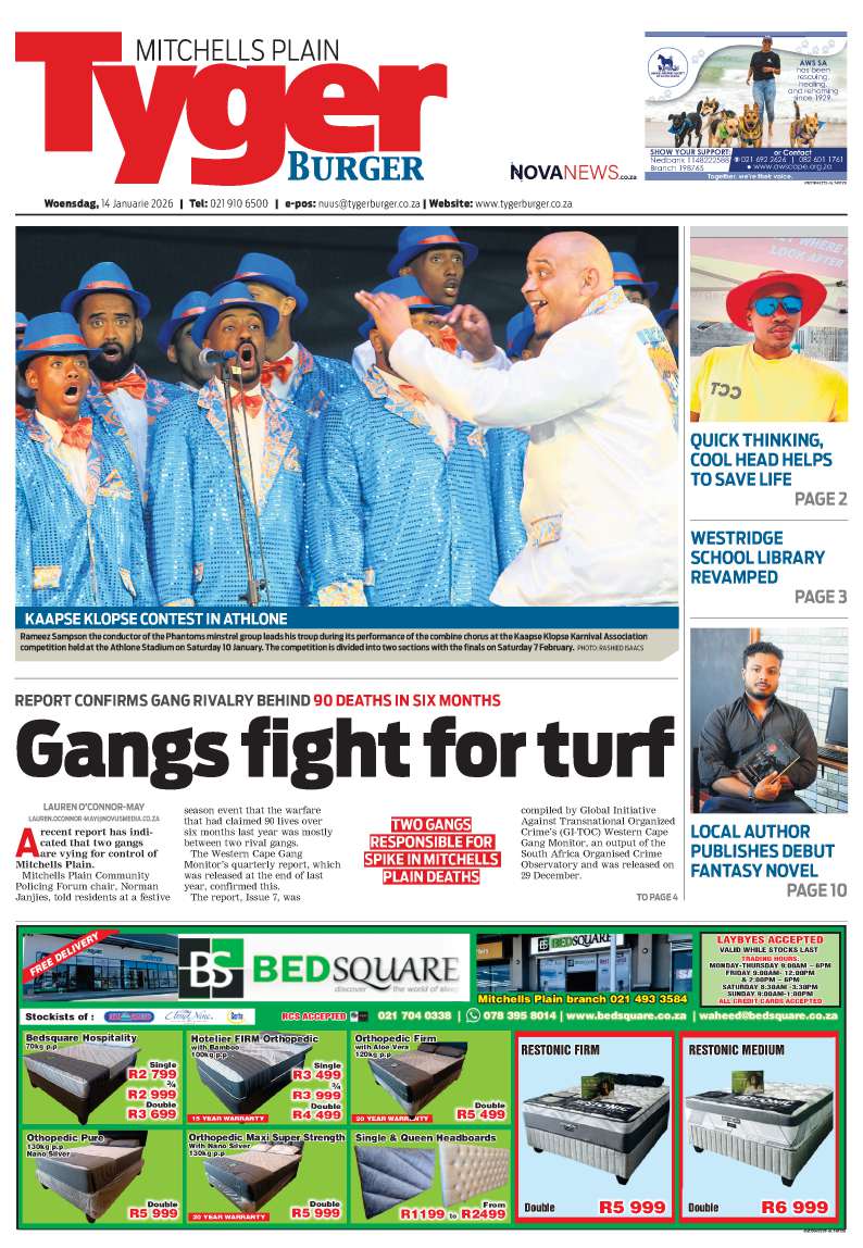 TygerBurger | Mitchells Plain | E-Edition | 14 January 2026