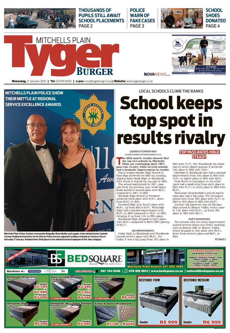 TygerBurger | Mitchells Plain | E-Edition | 21 January 2026