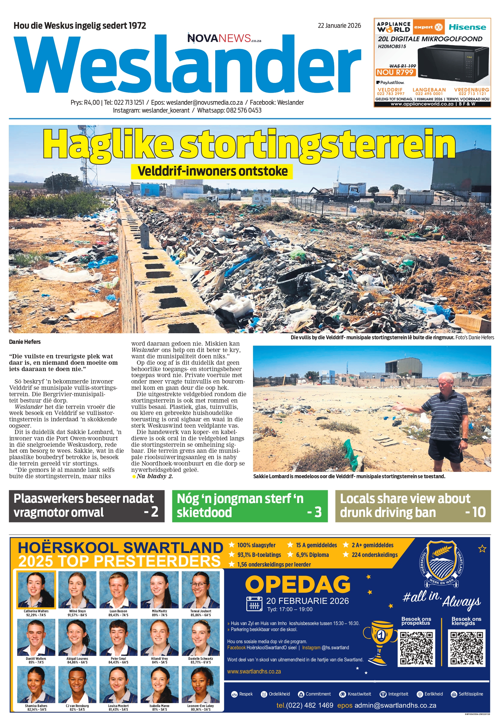 Weslander E-Edition - 22 January 2026