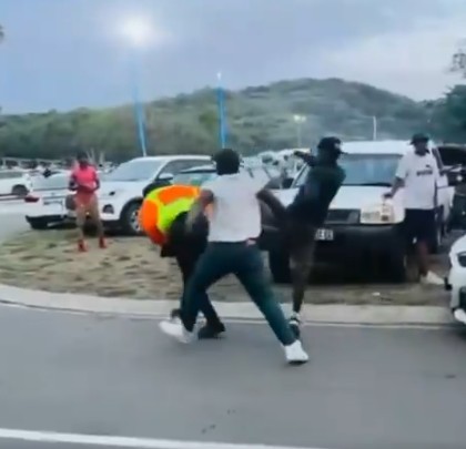 Security guard assault.