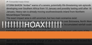 Weather service warns of ‘Storm Baron’ hoax as real system approaches