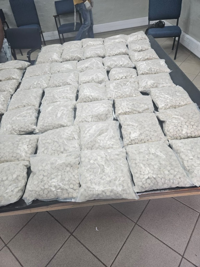 Mandrax tablets with an estimated street value of R16.4 million were seized near Colesberg.