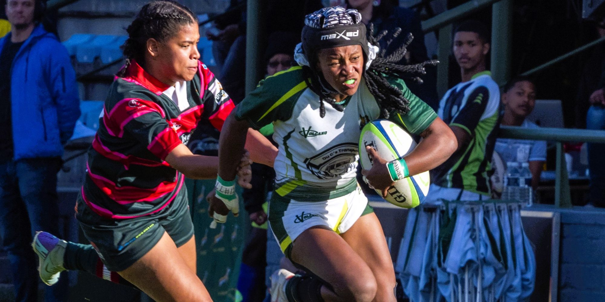 Shannon-Lee Windvogel's long road back from injury reaches its ultimate destination this weekend when the explosive SWD Eagirls speedster pulls on the green and gold for the first time at HSBC SVNS 2 in Nairobi.