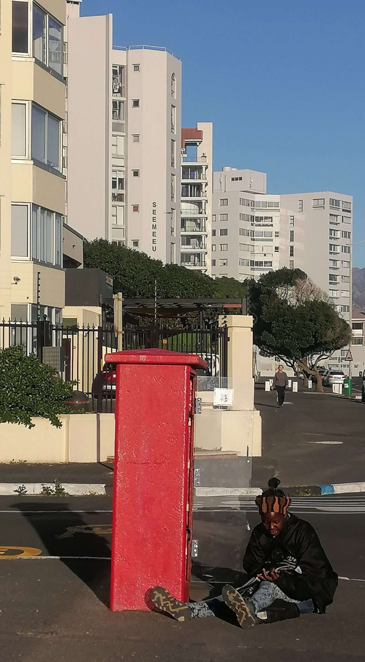 Strand literary gem: Post box restored from rust to reading riches