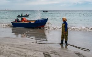 Kleinskaalse vissers wil voortbestaan maak