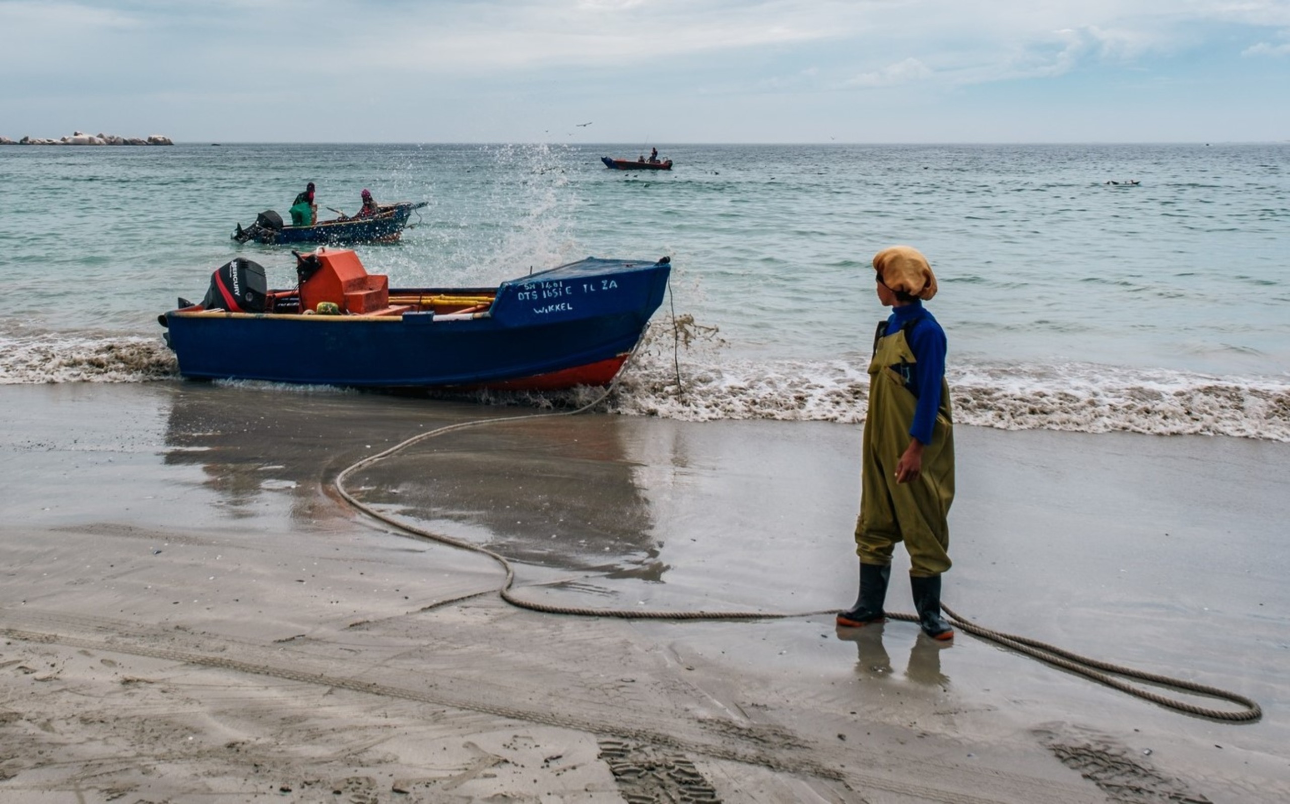 Kleinskaalse vissers wil voortbestaan maak
