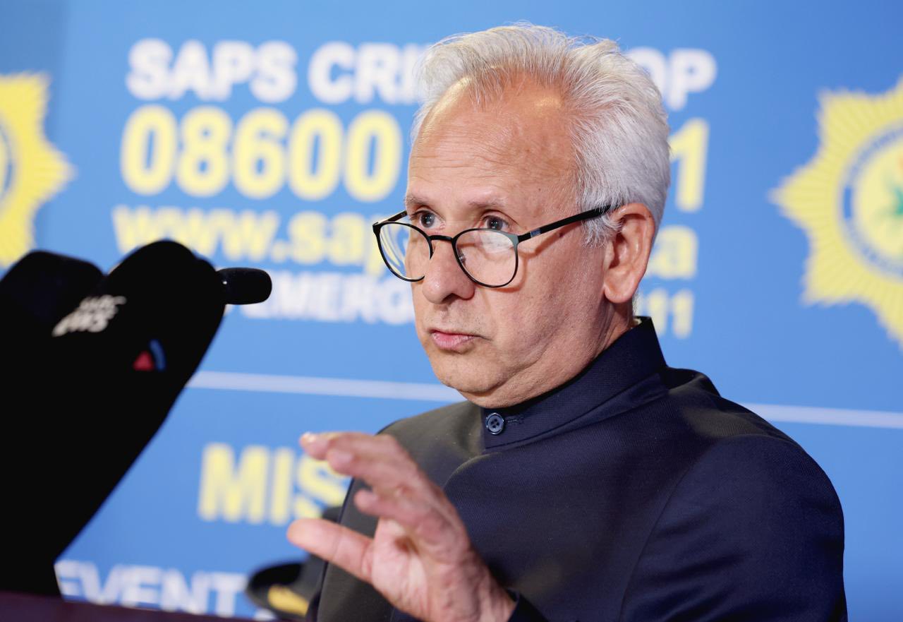 Acting minister of Police, Firoz Cachalia,