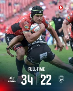 Lions bounce back in style with bonus point victory over Sharks