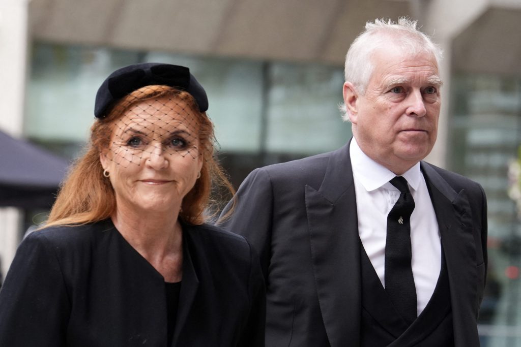 Andrew and Sarah Ferguson