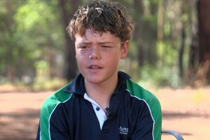 WATCH | Teen swims four hours to save family lost at sea off Australia
