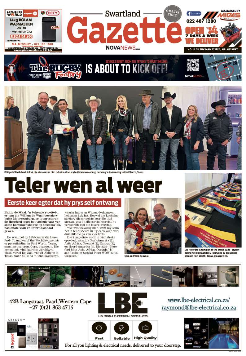 Swartland Gazette Digital issuu