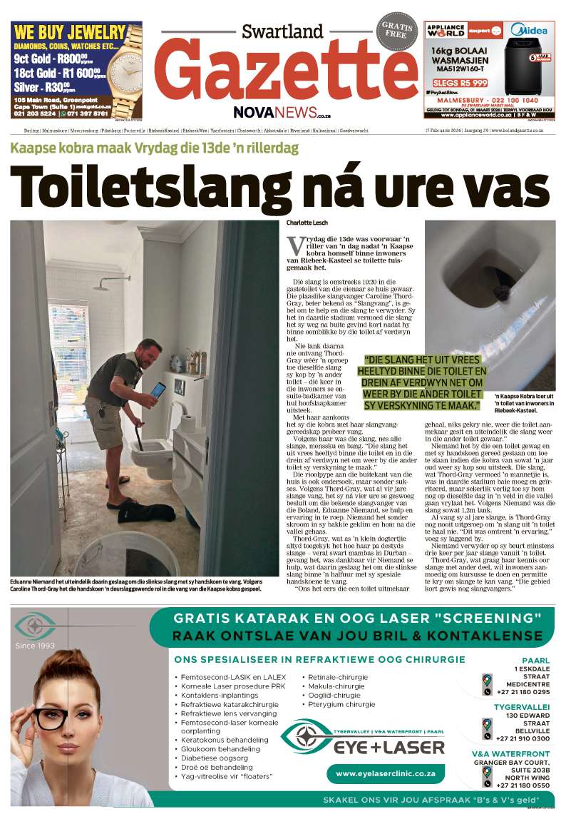 Swartland Gazette E-cover