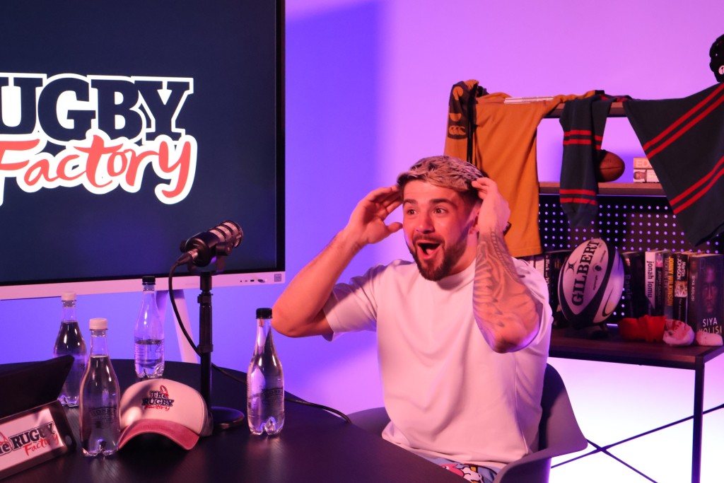 Max Brown popped into The Rugby Factory studio while playing at the Cape Town tens, to talk about all things rugby and creating social media content.