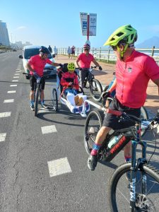 A milestone ride that proves disability is no barrier