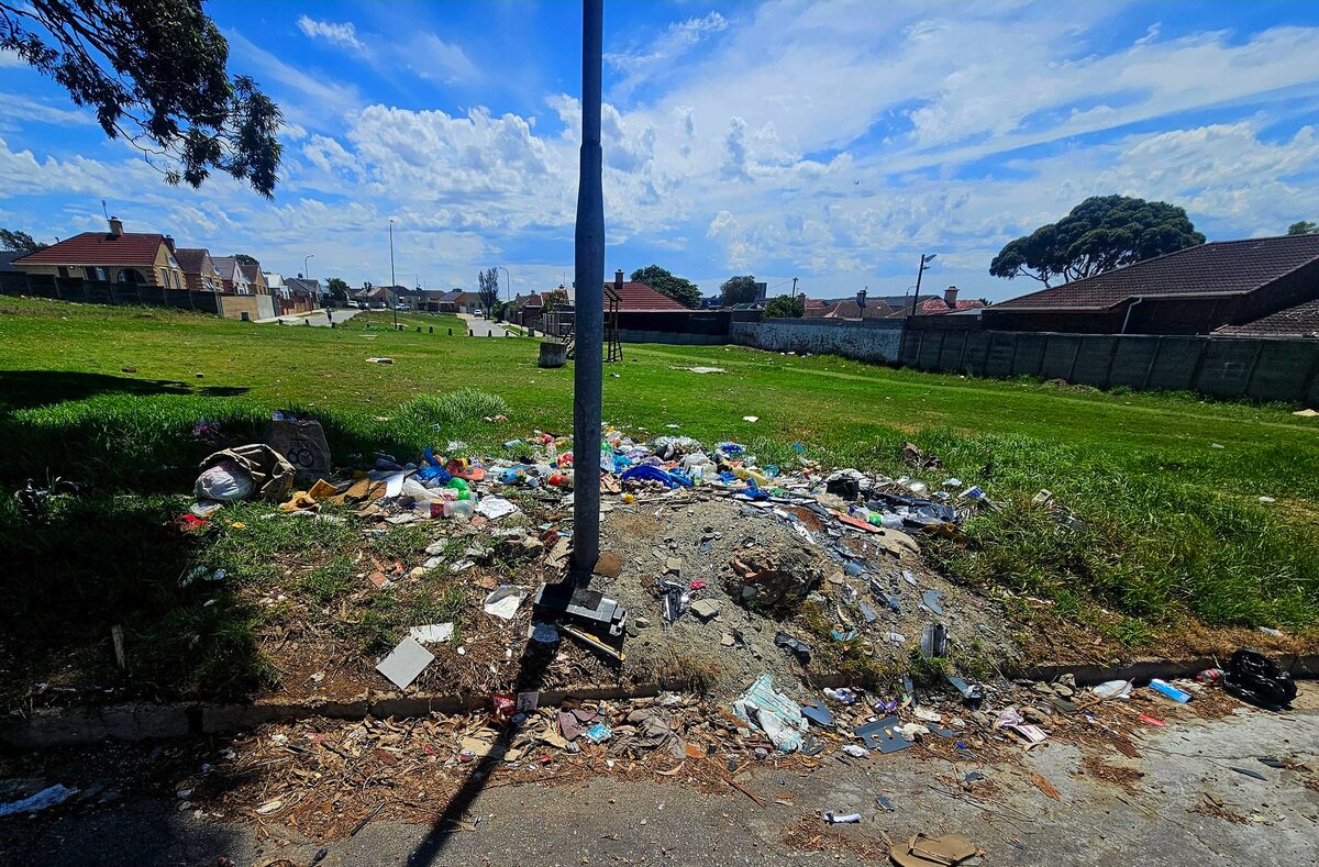 Illegal dumping in Kensington.