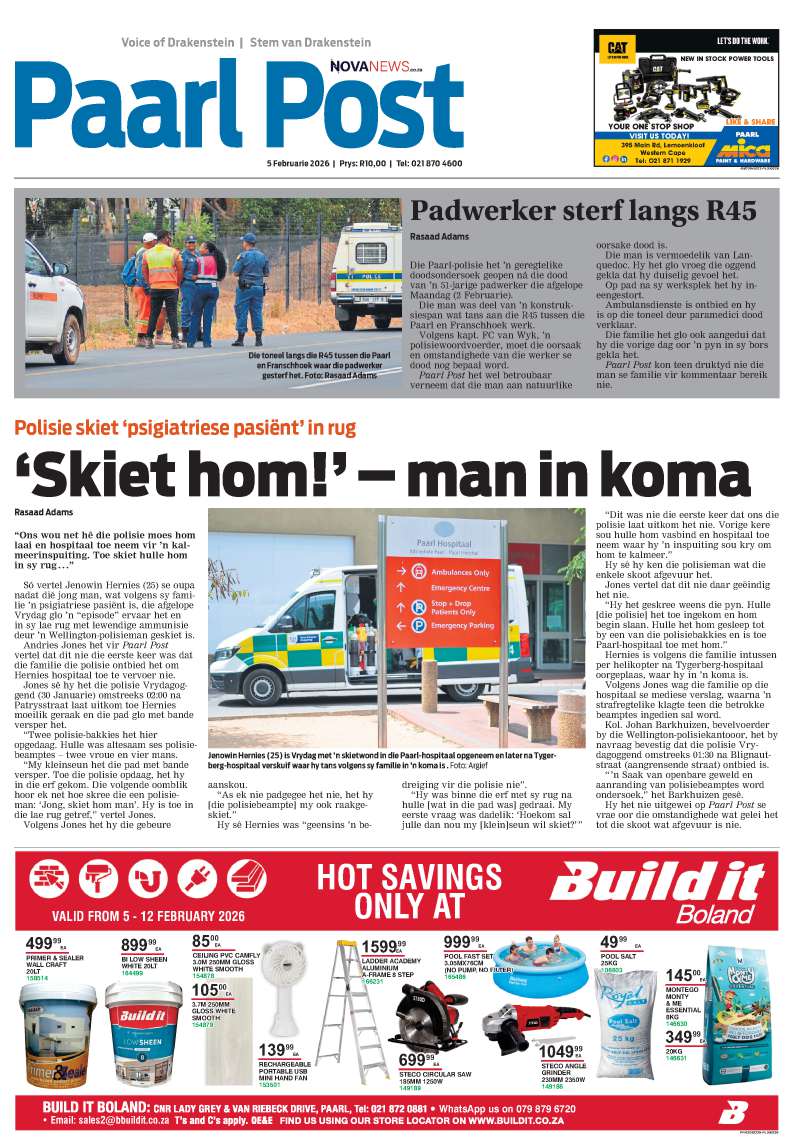 Paarl Post Digital Cover