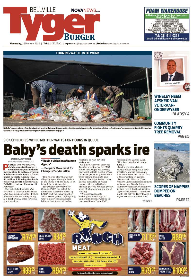 TygerBurger | Bellville | E-Edition | 25 February 2026