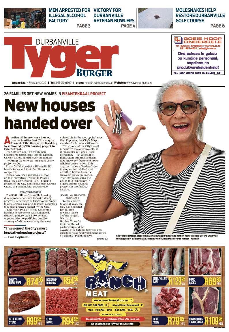 TygerBurger | Durbanville | E-Edition | 4 February 2026