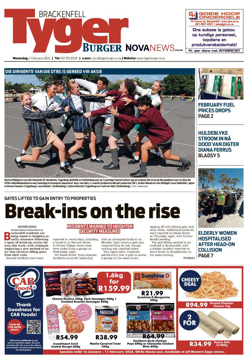 TygerBurger | Brackenfell | E-Edition | 4 February 2026