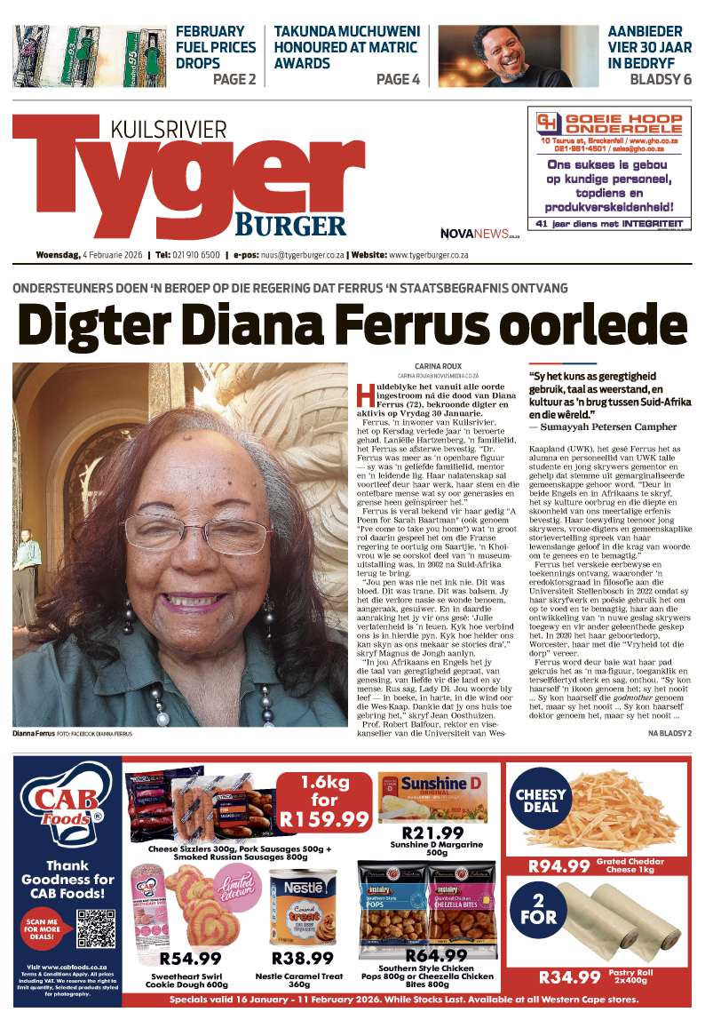 TygerBurger | Kuilsrivier | E-Edition | 4 February 2026