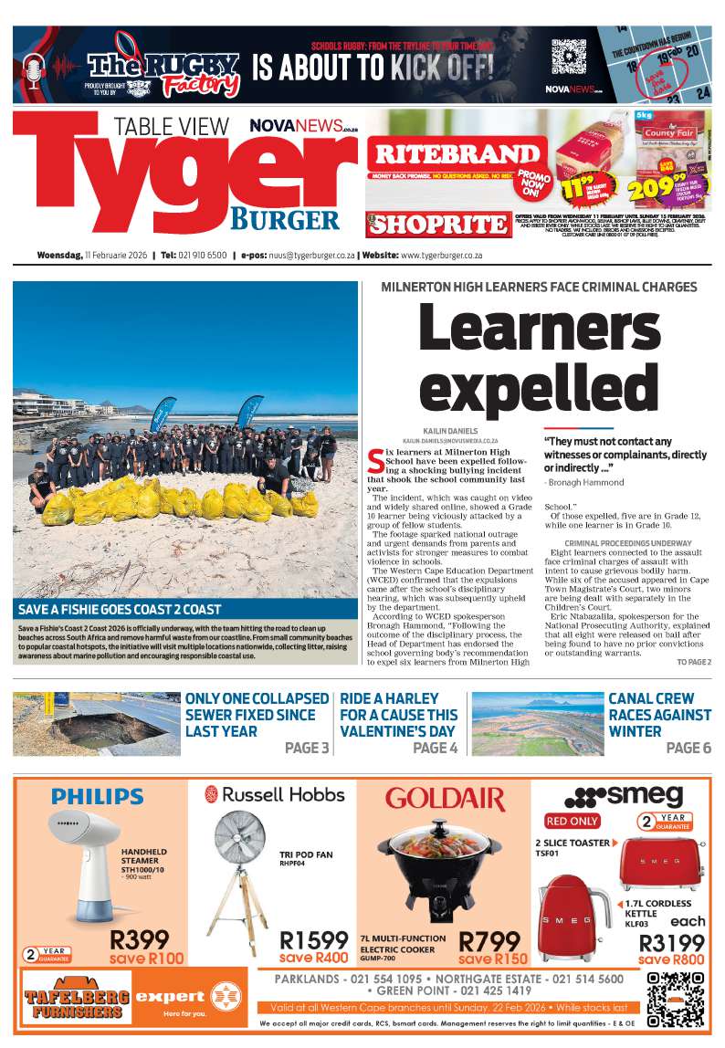 TygerBurger | Tableview | E-Edition | 11 February 2026