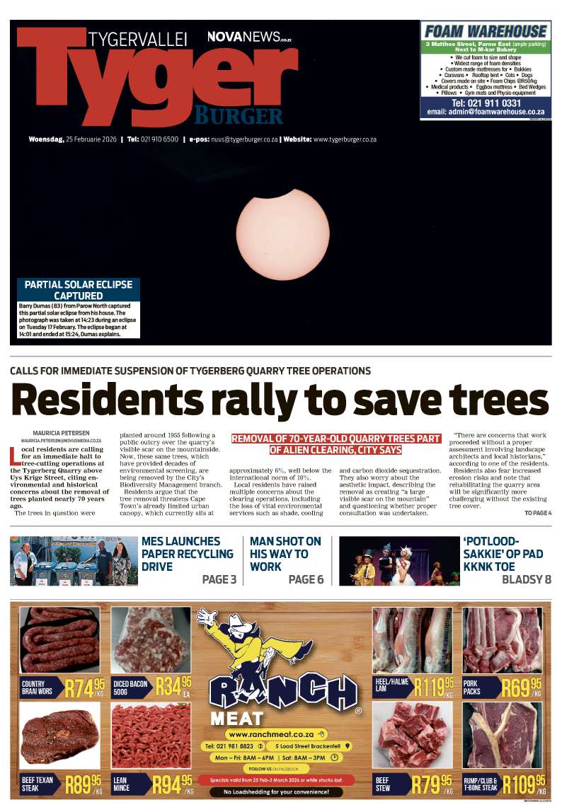 TygerBurger | Tygervalley | E-Edition | 25 February 2026