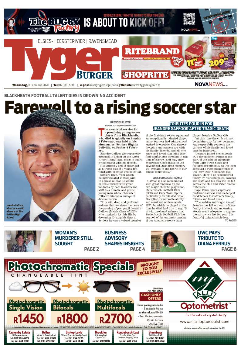 TygerBurger | Elsies | Eersterivier | Ravensmead | E-Edition | 11 February 2026