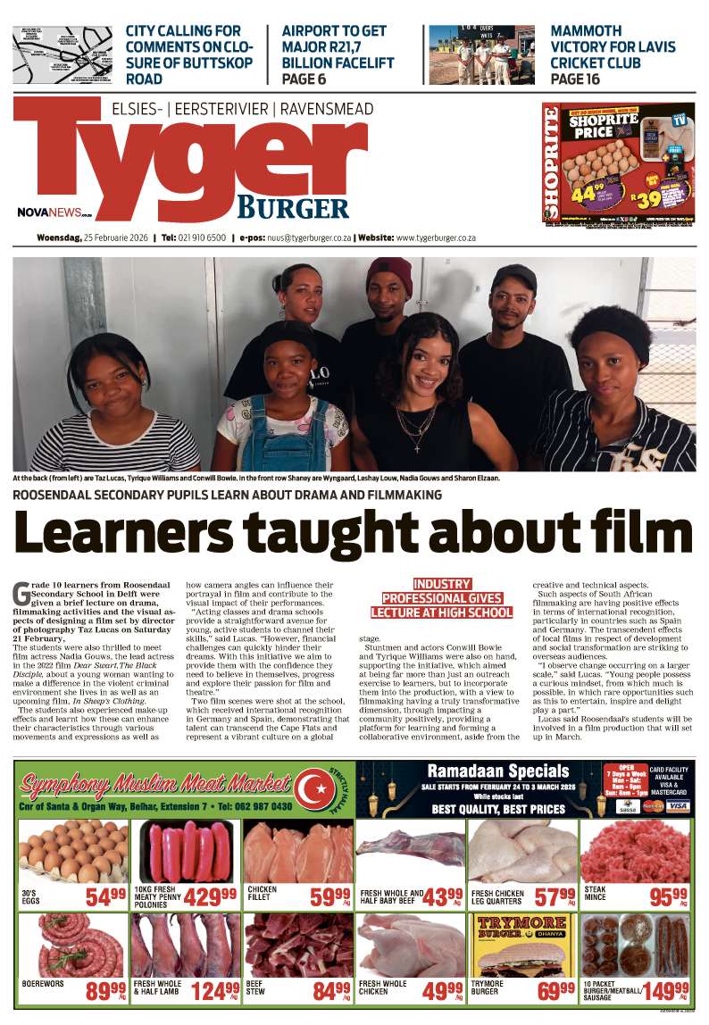 TygerBurger | Elsies | Eersterivier | Ravensmead | E-Edition | 25 February 2026