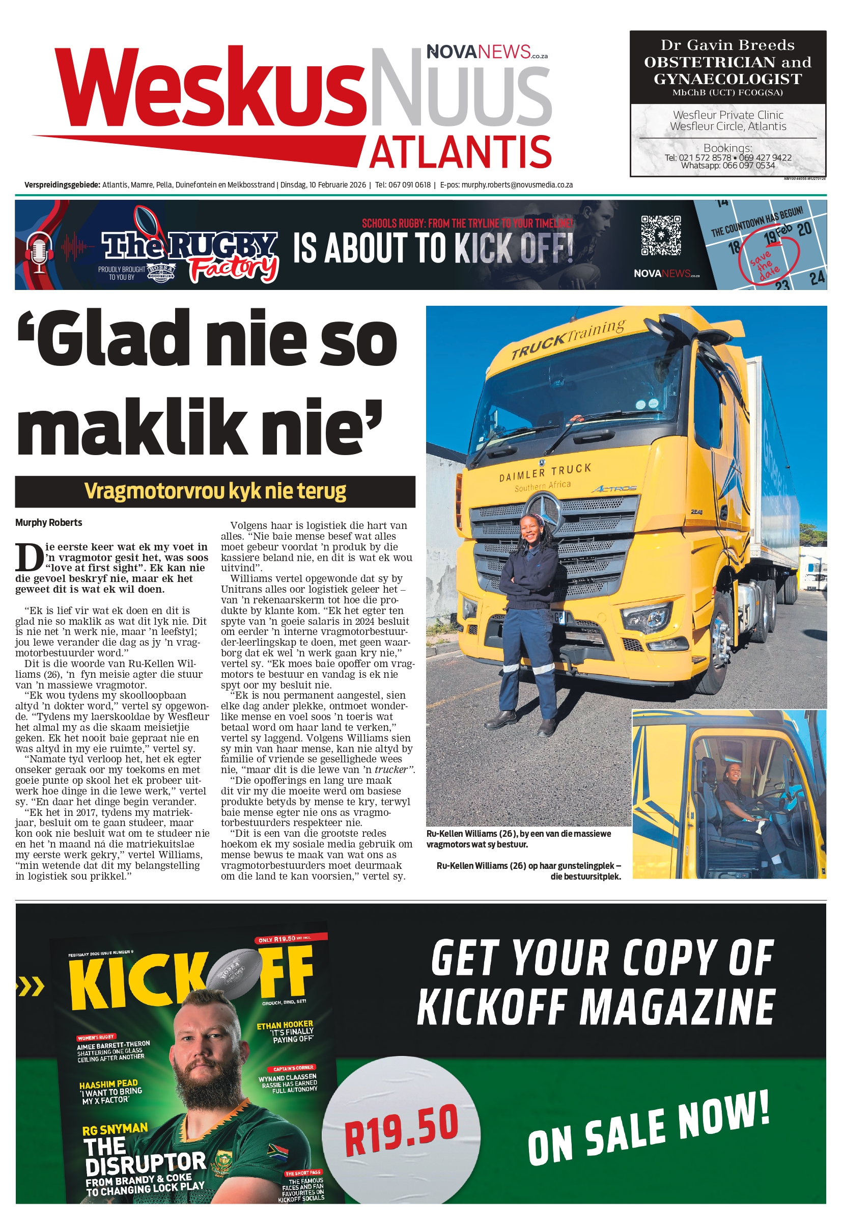 WeskusNuus - E-Edition 10 February 2026