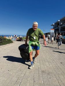 Bart Jonck (84) reaches 400 parkruns and 300 volunteer shifts at Big Bay