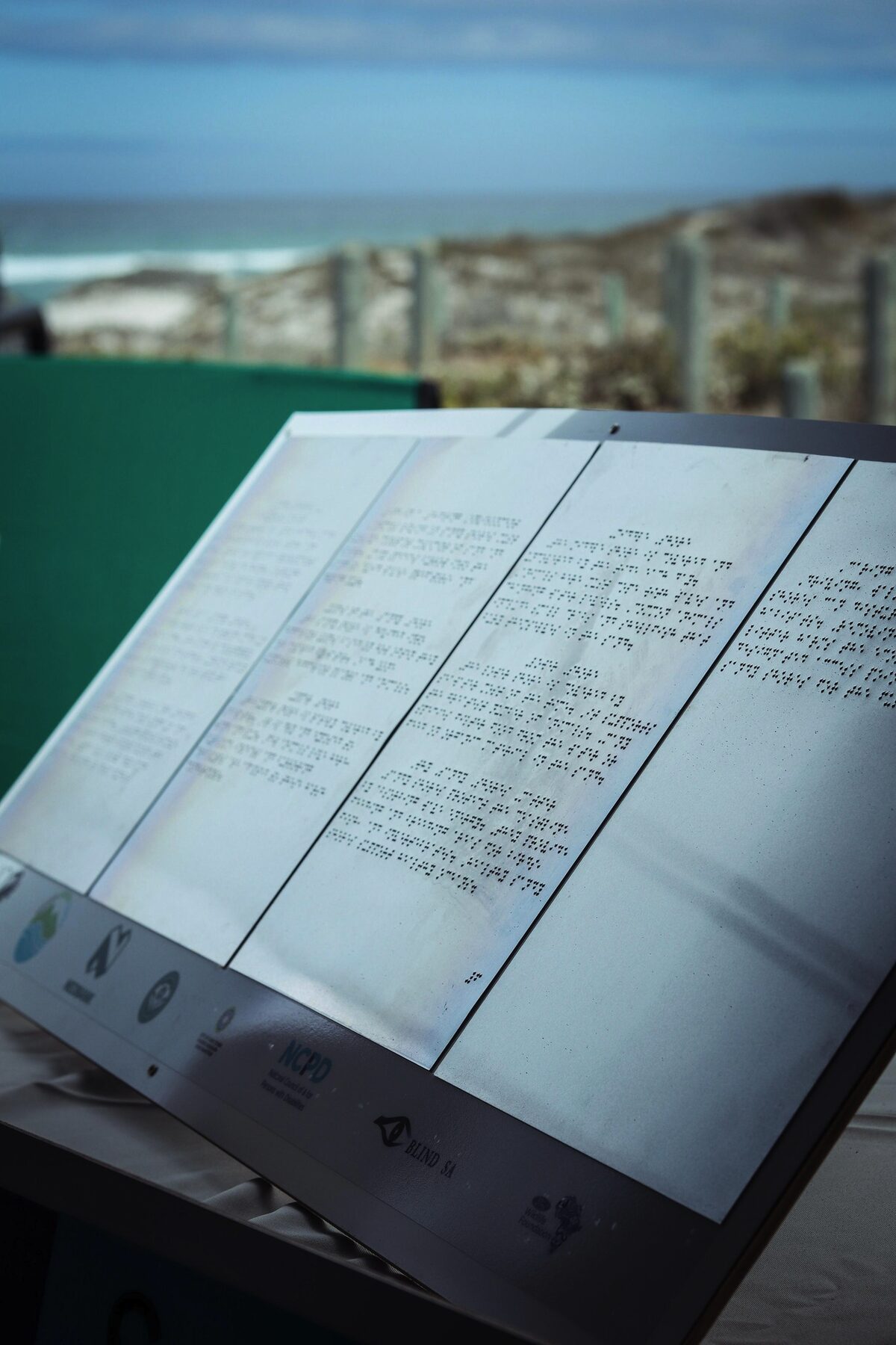 SA’s first Braille beach signage unveiled at Blaauwberg Nature Reserve