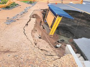 City confirms only one Montague Drive sewer collapse fixed since last year
