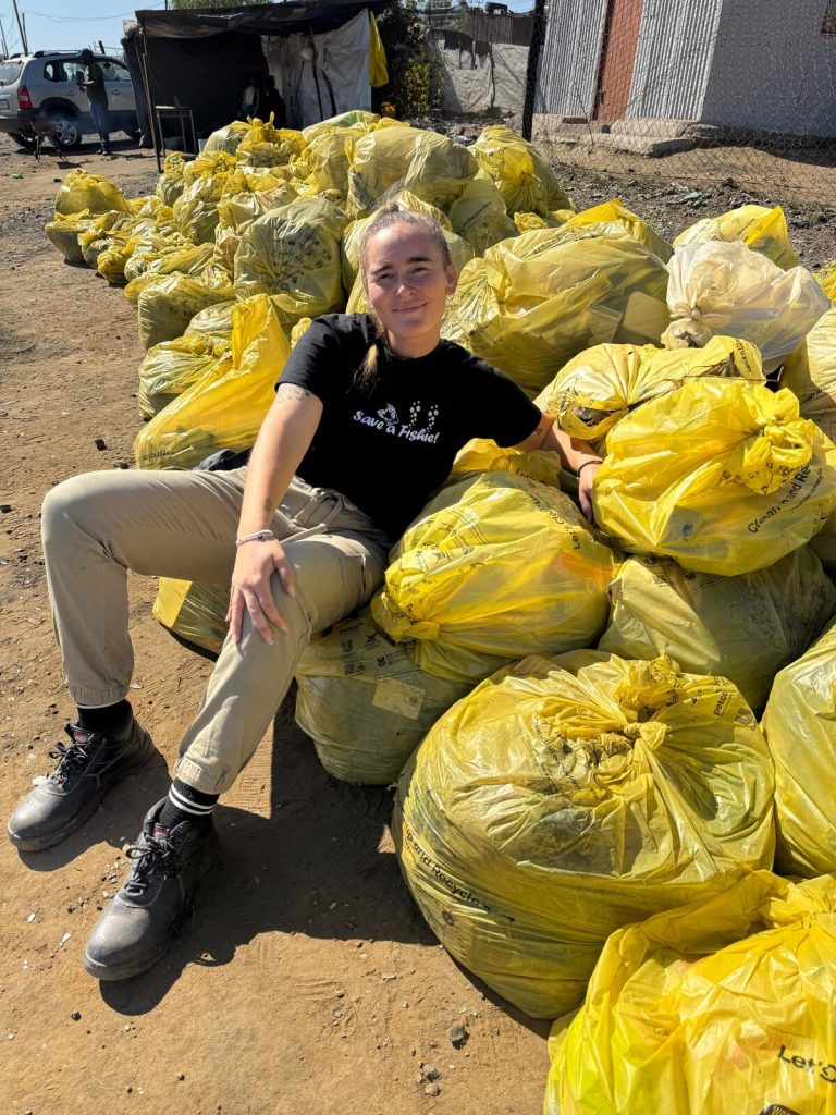 Pictured is campaign lead Zoë Prinsloo.