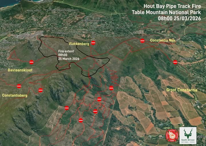 Working on fire helicopter crashes during Hout Bay mountain fire operations