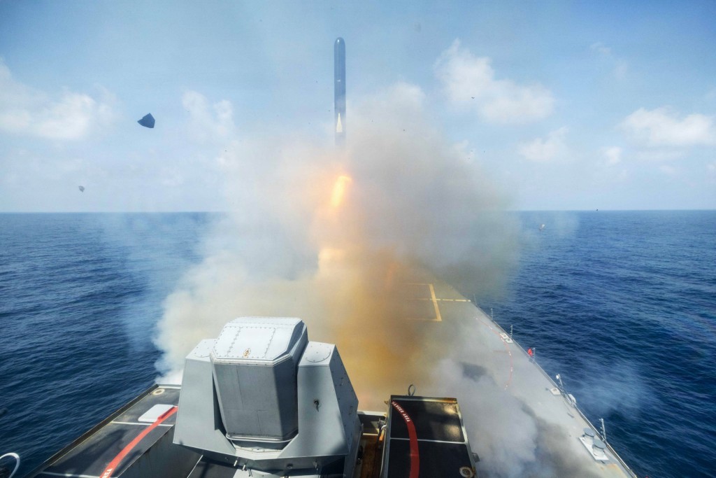 Operation Epic Fury missile fired from undisclosed location. Photo: US Central Command / AFP