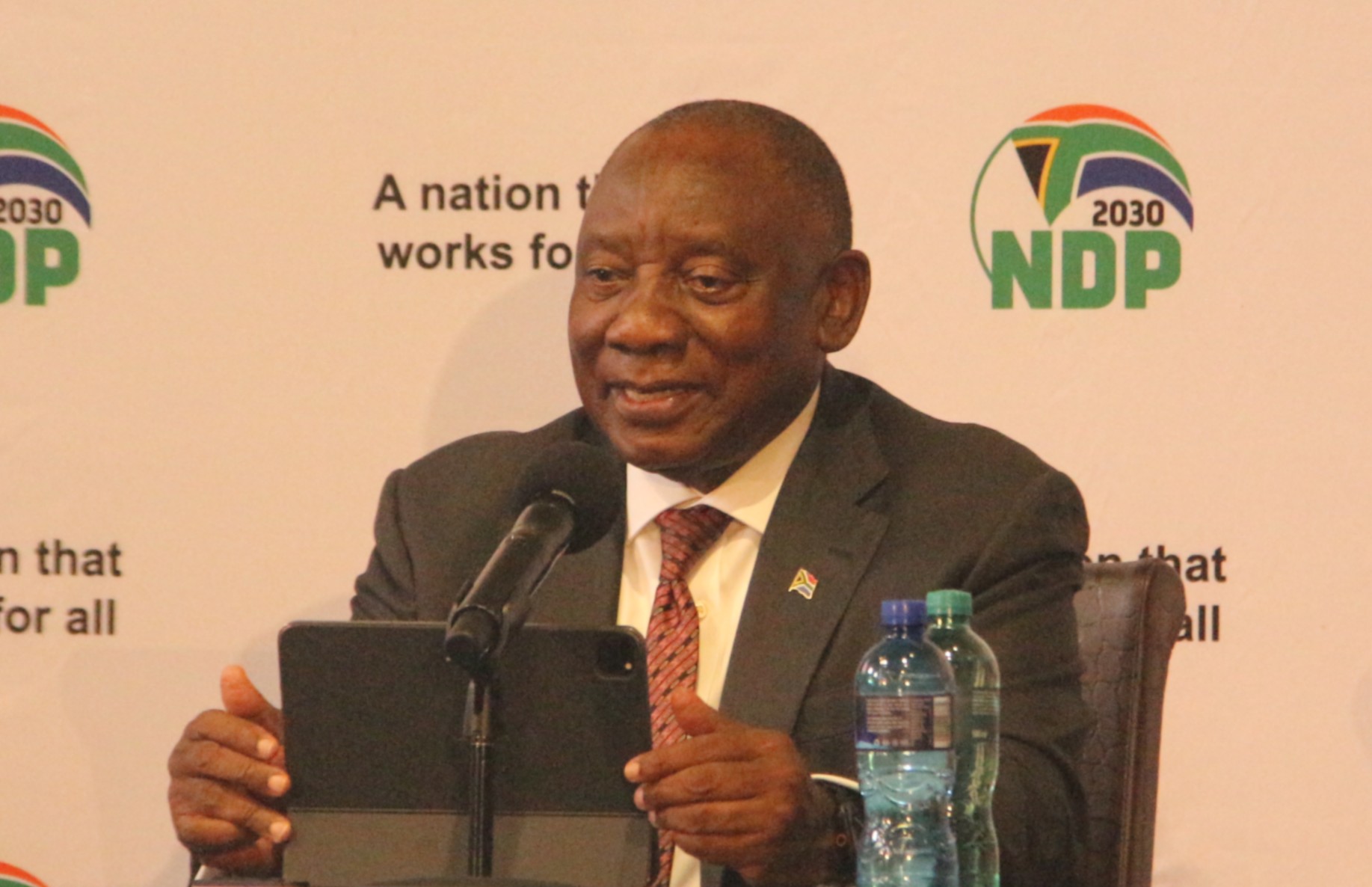 Ramaphosa in Free State: To attract investors, infrastructure must work