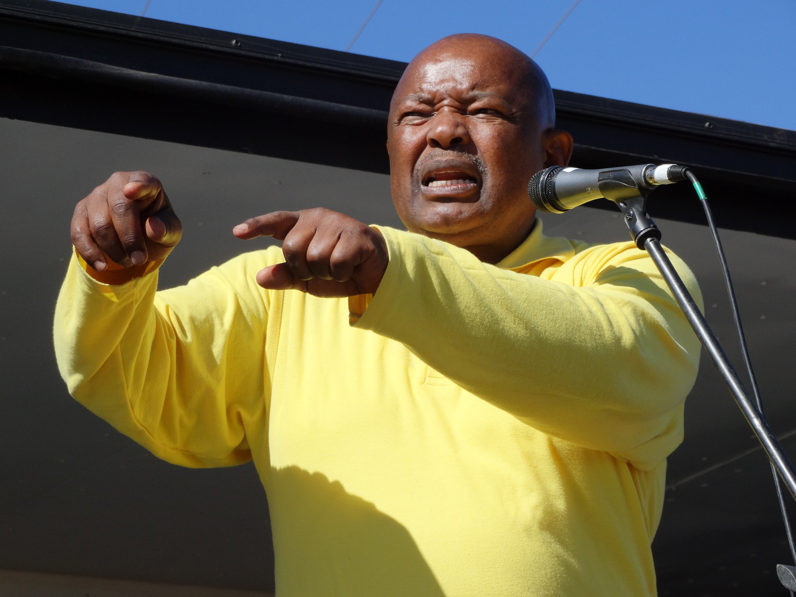 Wyle politikus Mosiuoa Gerrard Patrick Lekota.