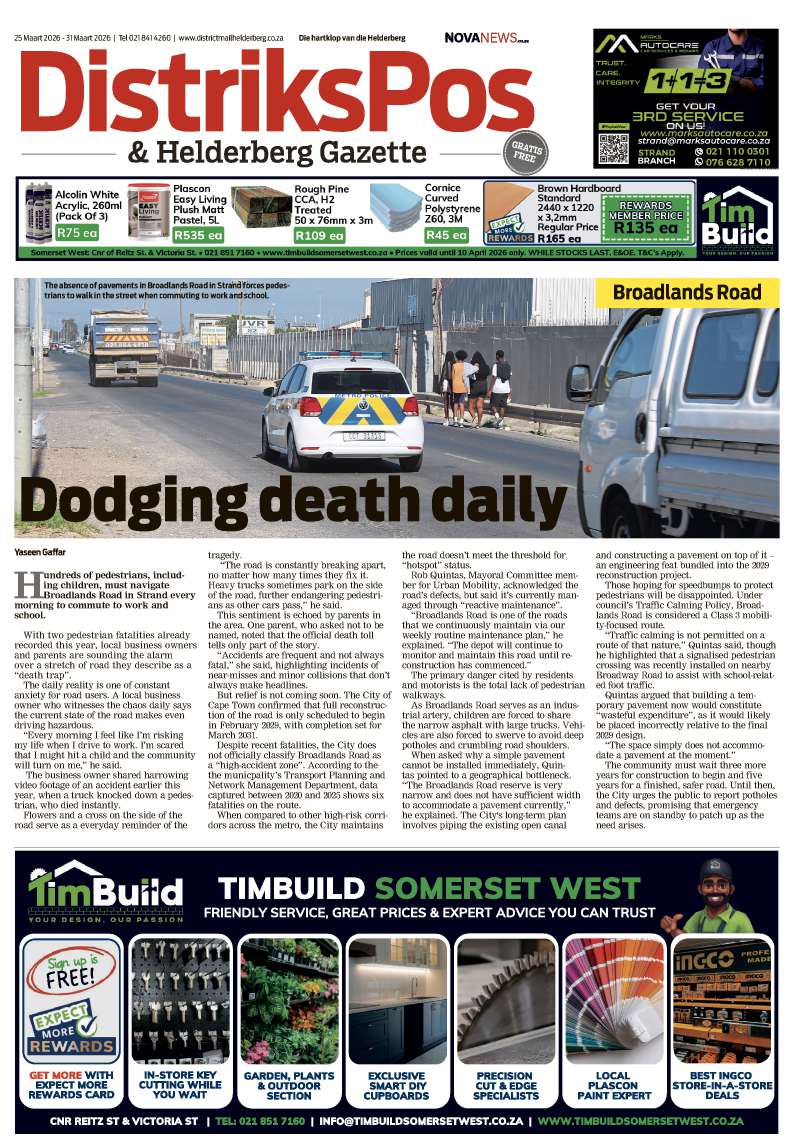 DistrictMail & Helderberg Gazette – E-Edition – 25 March 2026