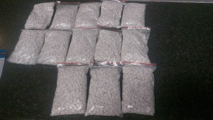 Woman arrested after drugs found in her luggage on passenger bus