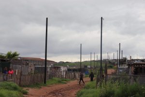 Residents receive electrification after decade without