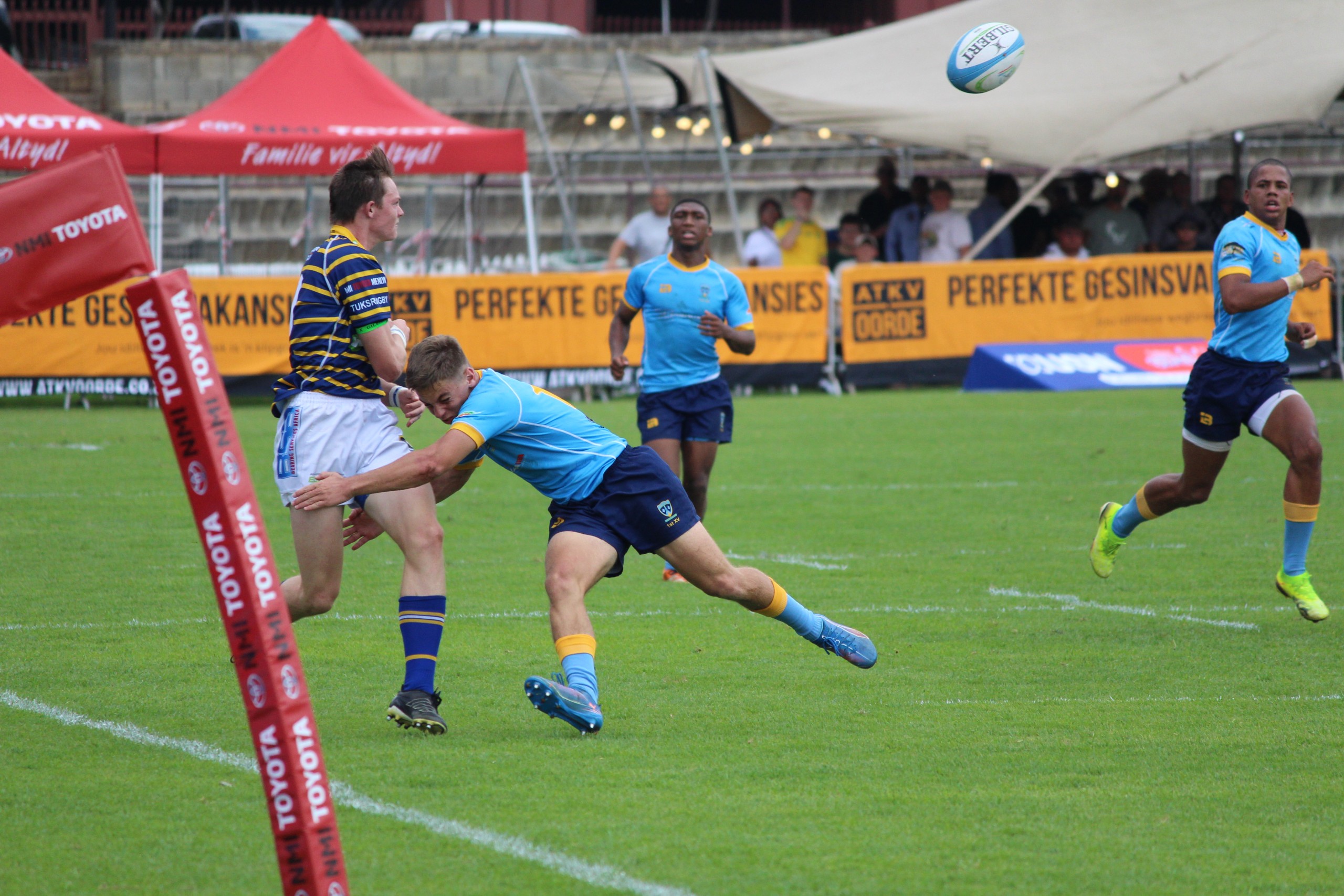 Alexander Griesel on the counter attack for Waterkloof