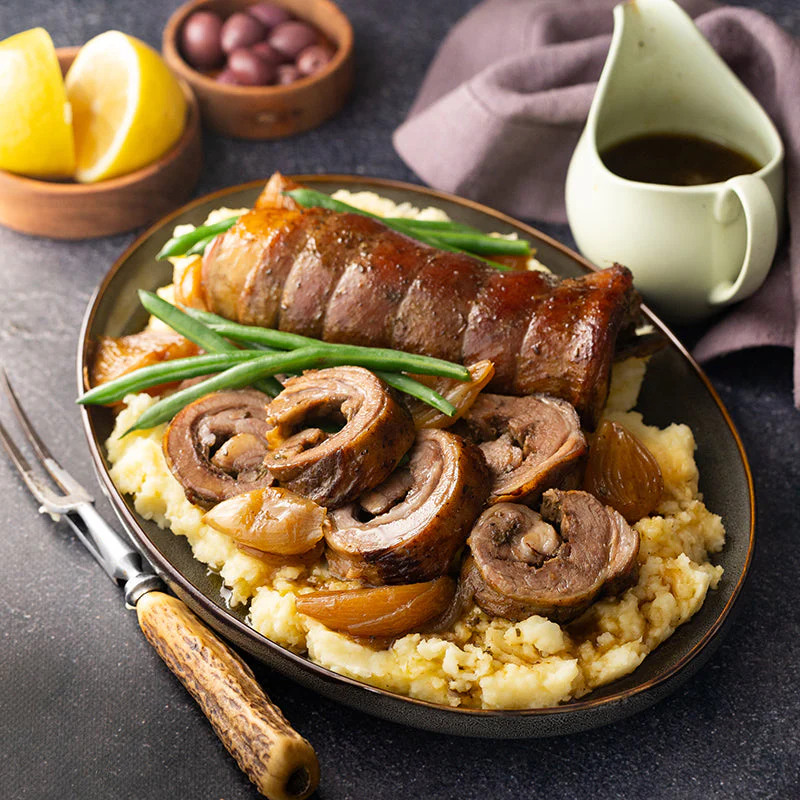 As families gather for Easter Sunday lunch this year, a slow-braised lamb rib roll paired with an indulgent hot cross bun pudding offers a menu that combines traditional flavours with minimal fuss.