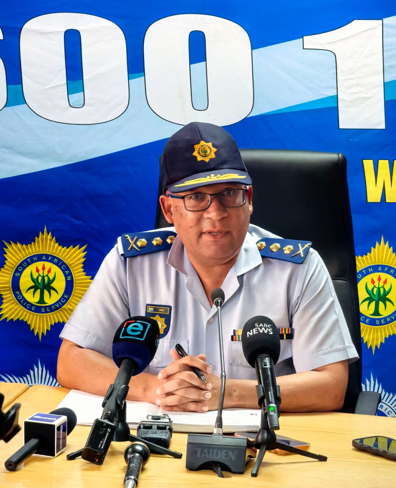 The new Police Provincial Commissioner of the Free State, Lieutenant General Thabang Solly Lesia