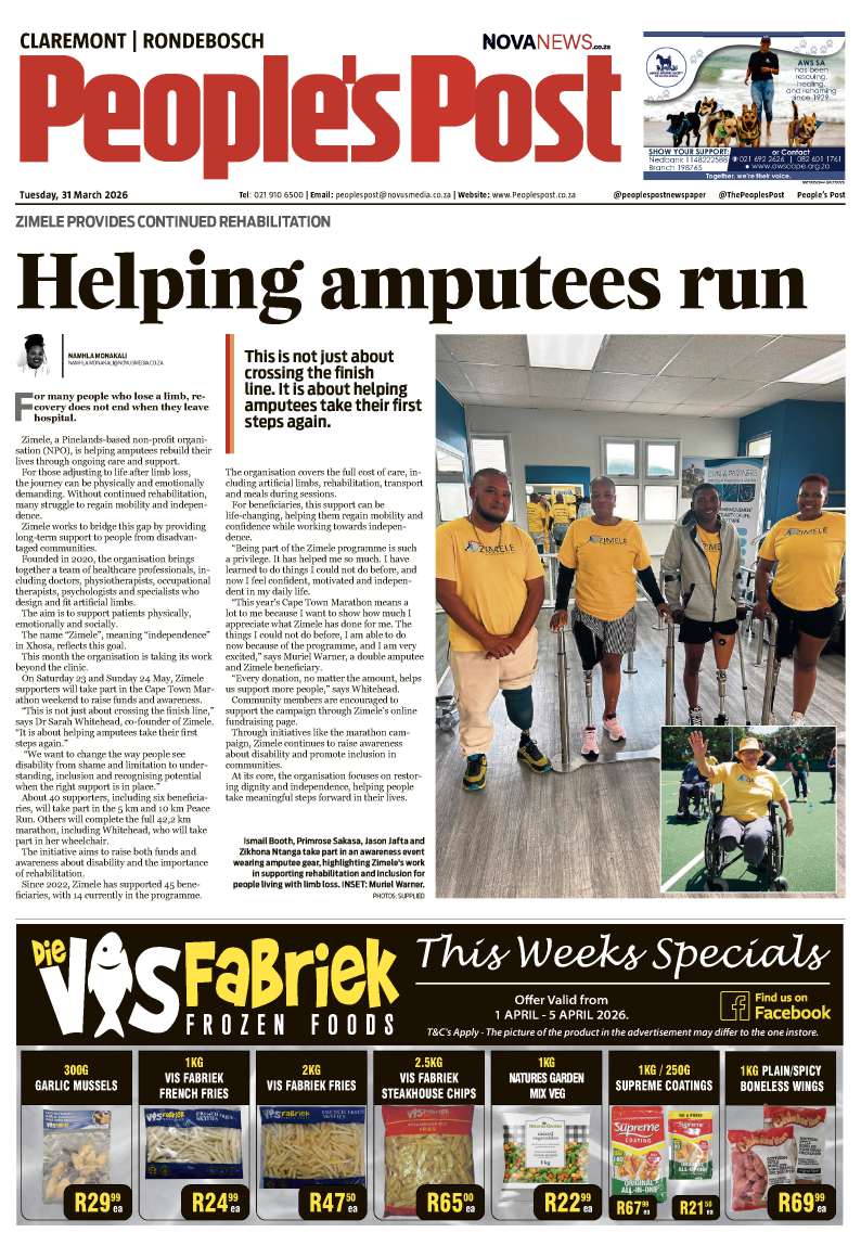 People’s Post Claremont/Rondebosch E-edition 31 March 2026