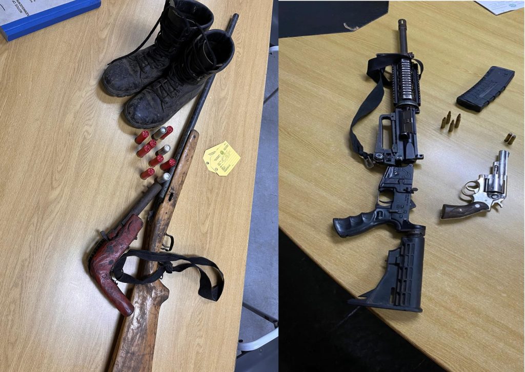 Four suspects were arrested in Lusikisiki for unlawful possession of prohibited firearms and ammunition.