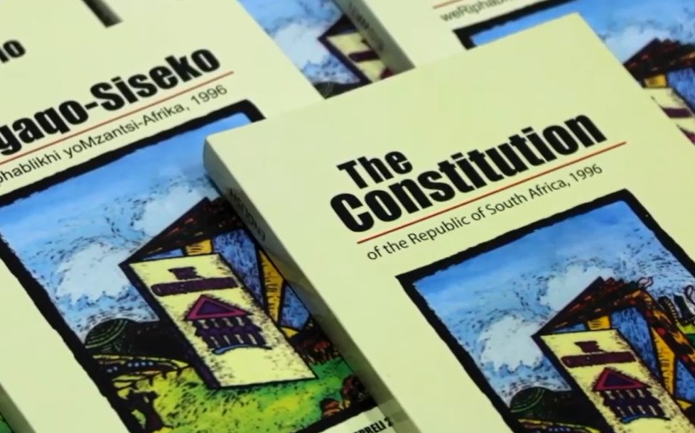 A screenshot from a Human Rights Day Video issued on the national government's social media.