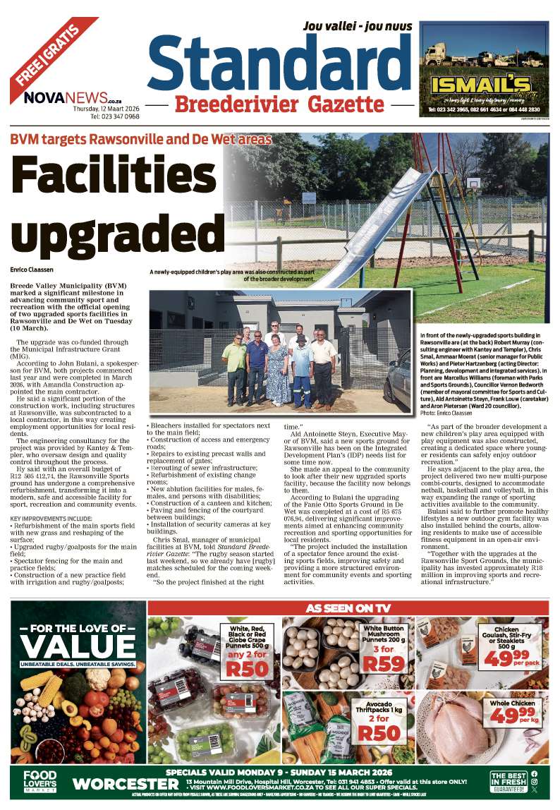 Standard Breederivier Gazette