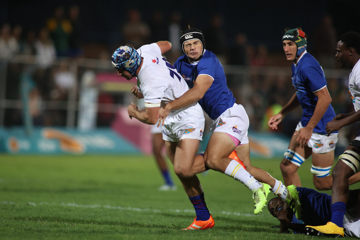 Marno Stopforth of Shimlas during the match between FNB IXIAS CUT and FNB UFS Shimlas