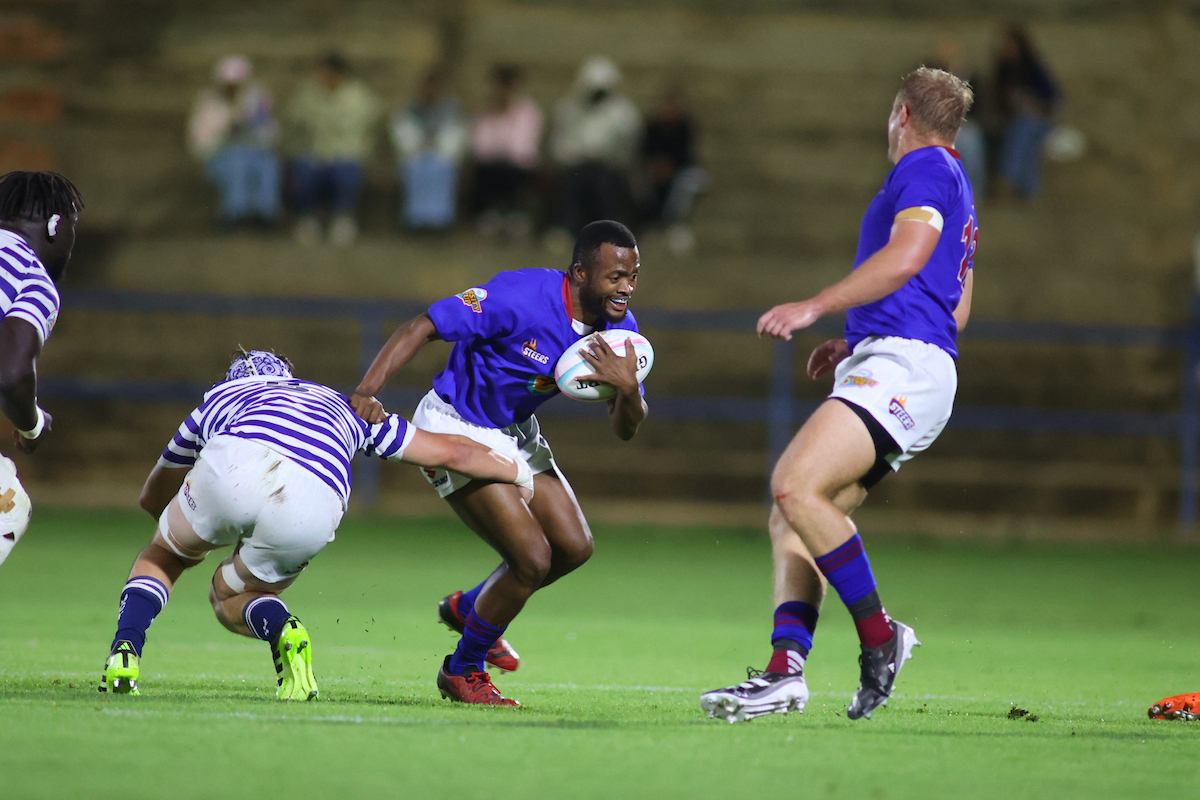 Siviwe Zondani of FNB UFS Shimlas during the match between FNB UFS Shimlas and FNB UCT Ikeys